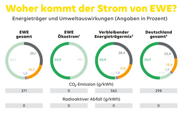 EWE Stromkennzeichnung