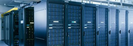 EWE Rechenzentren Serverraum