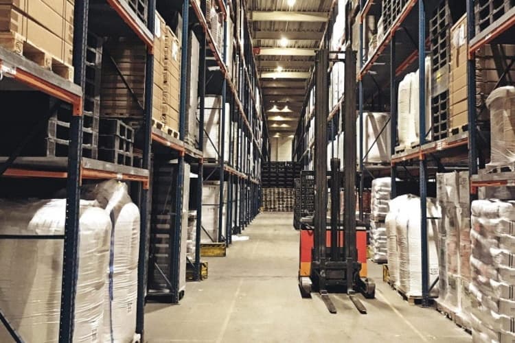 Werkhalle der Thomsen + Kühne Logistics GmbH