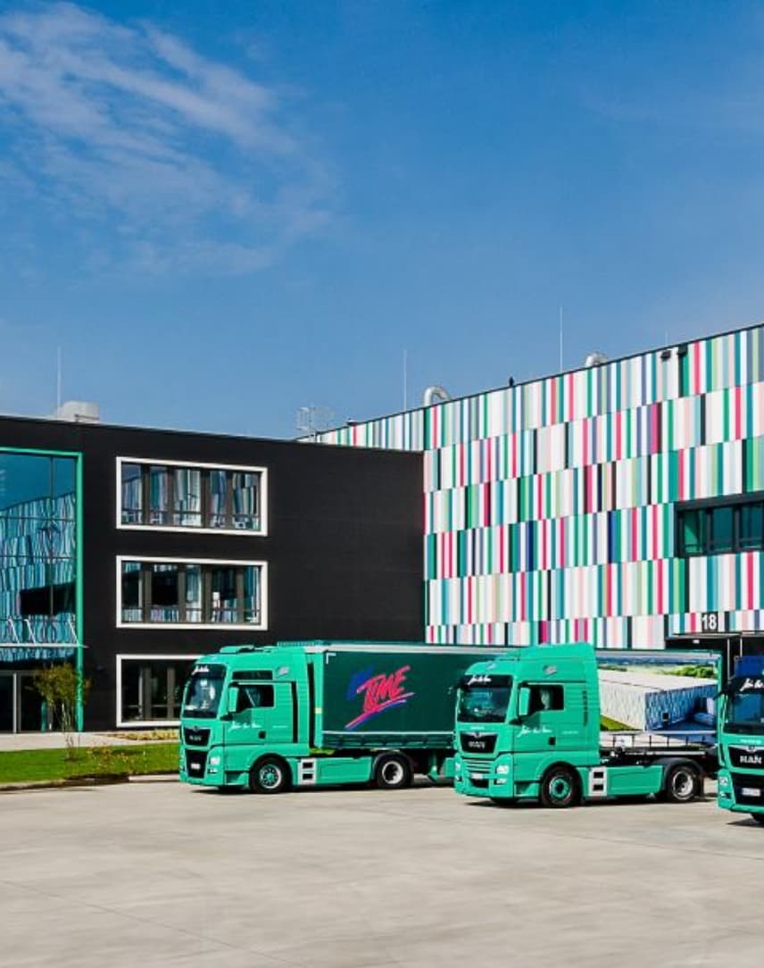 In-Time Transport GmbH Firmengebäude und Lagerhalle