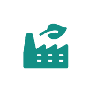 Wasserstoff-Icon: grüne Produktion