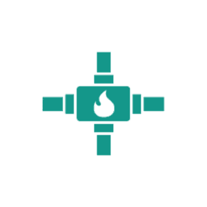 Wasserstoff-Icon: Transport und Verteilung
