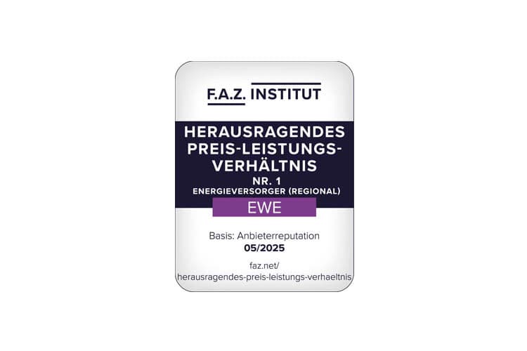 Siegel: FAZ-Institut Herausragendes Preis-Leistungs-Verhältnis