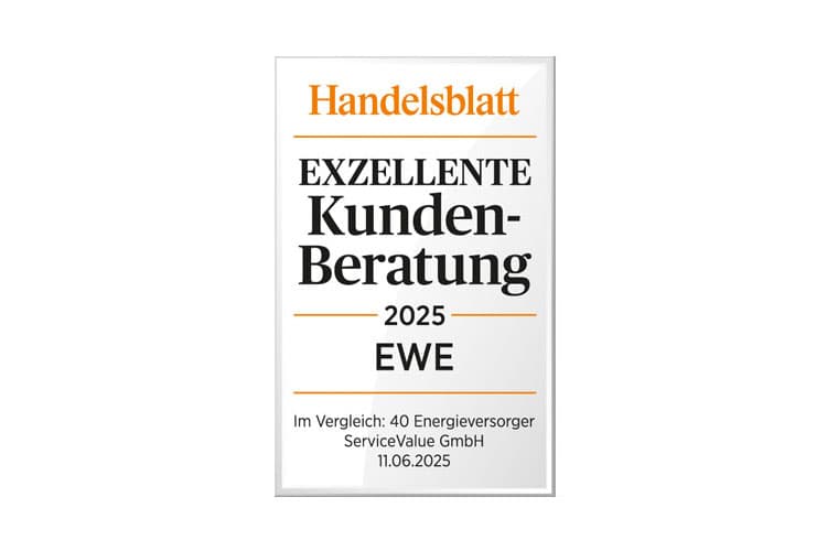 Siegel: Handelsblatt Exzellente Kundenberatung