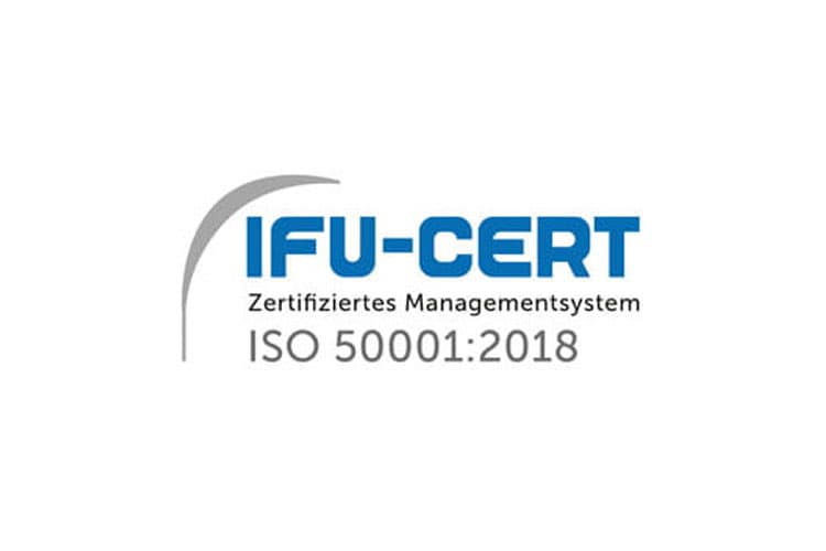 Siegel: IFU-CERT ISO 50001