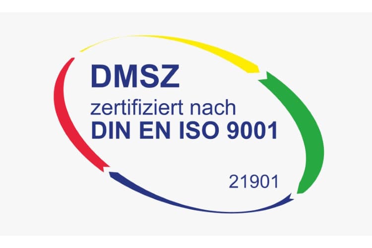 Siegel: DMSZ ISO 9001