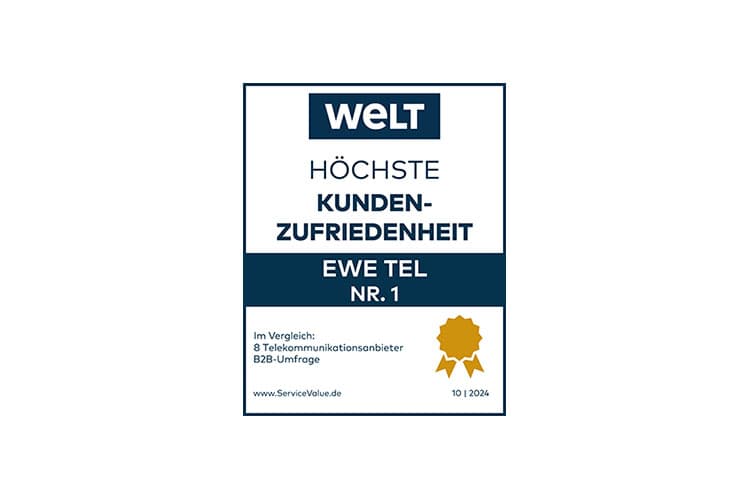Siegel: Welt Höchste Kundenzufriedenheit