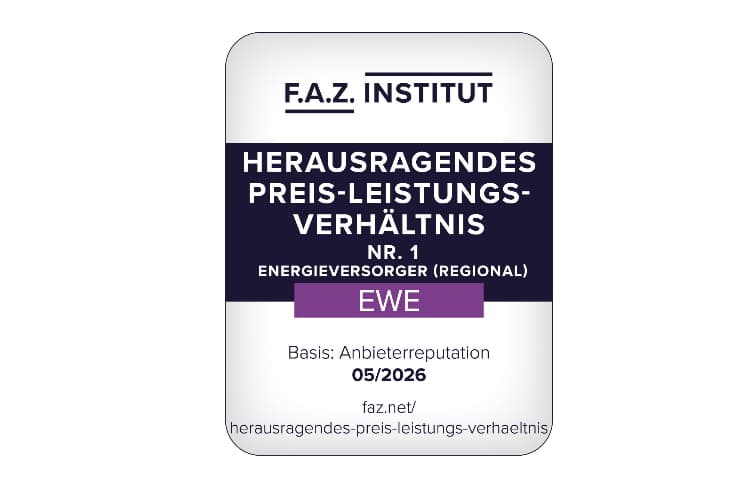 Siegel: FAZ-Institut Herausragendes Preis-Leistungs-Verhältnis
