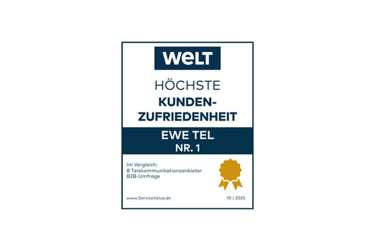 Siegel: Welt Höchste Kundenzufriedenheit