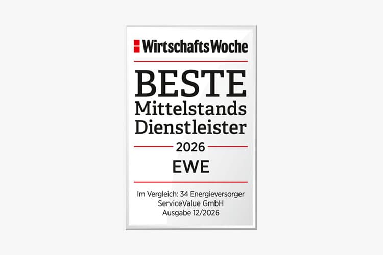 Siegel: WirtschaftsWoche Bester Mittelstandsdienstleister