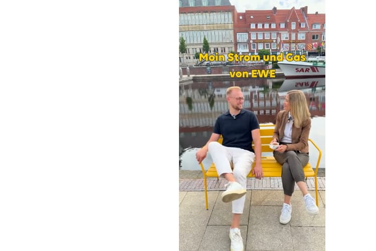 Screenshot aus dem Video zu "Strom für Emden"