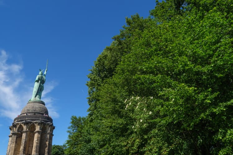 Hermannsdenkmal in Ostwestfalen-Lippe