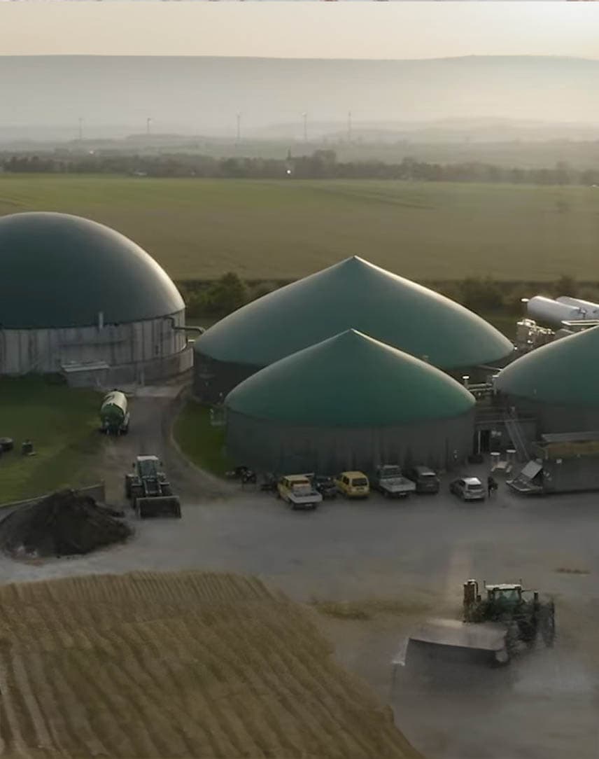 Hofspiegelberg aus Vogelperspektive