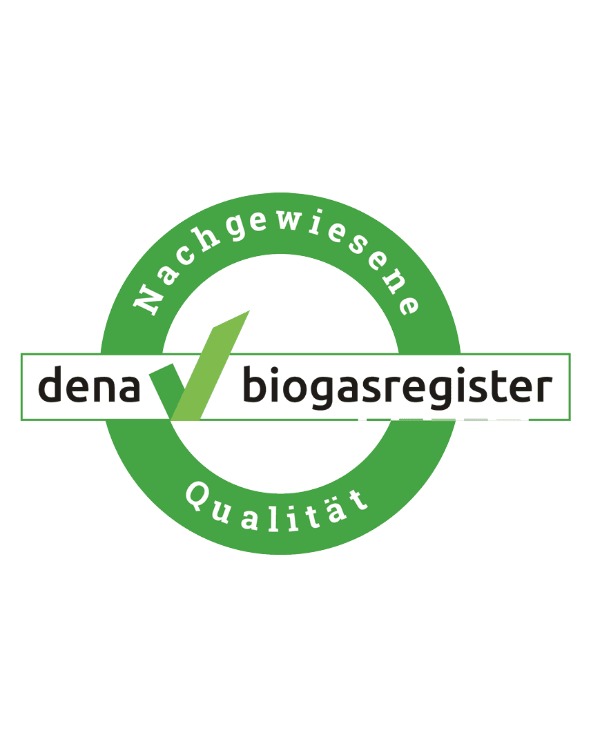 Das Siegel für nachgewiesene Qualität des dena Biogasregister