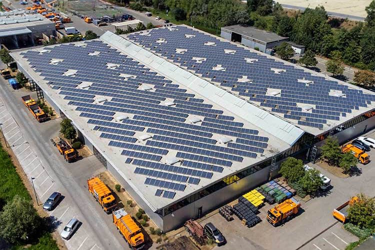 Photovoltaik für Industrie und Mittelstand