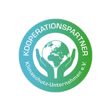 Siegel Kooperationspartner Klimaschutz-Unternehmen e.V.