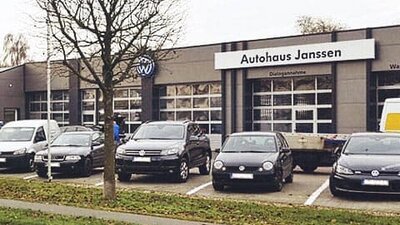 Autohaus Janssen von außen