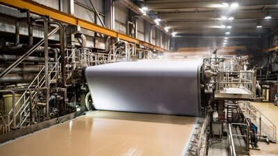 Aus der Produktion: Papier- und Kartonfabrik Varel