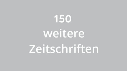 150 weitere Zeitschriften