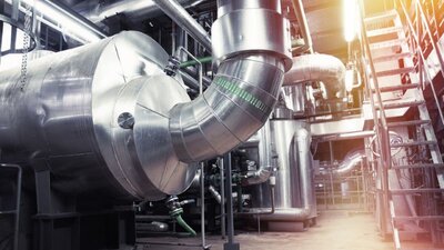 Eine Industrieerzeugungsanlage
