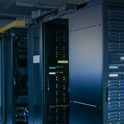 Rechenzentren Serverraum