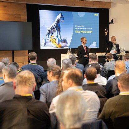 Szenenbild EWE business Cyber Forum