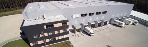 EWE business Referenz Grube Firmengebäude Grube Außenansicht