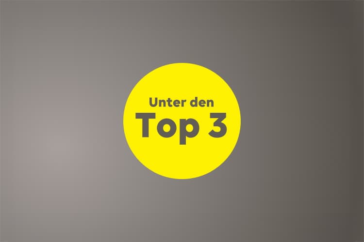 Unter den Top 3