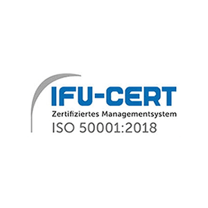 IFU-CERT: Zertifiziertes Managementsystem ISO 50001:2018