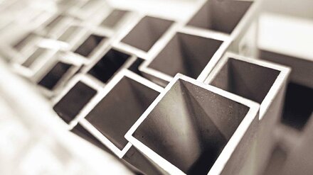 Haskamp Metallbau und Fassadentechnik Fassadenprofile von oben